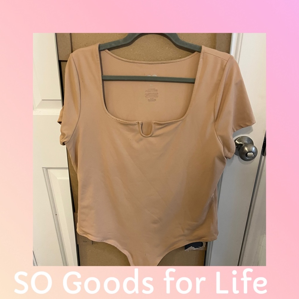 SO Women's Cream Bodysuit